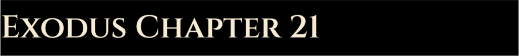 Exodus Chapter 21